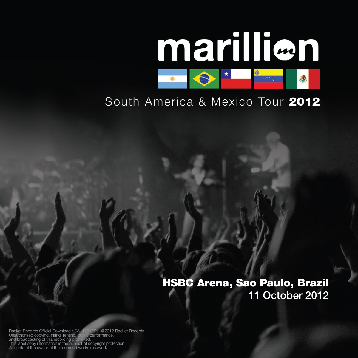 HSBC Arena, Sao Paulo, BR<br>11th October 2012 Live Download 320kbps