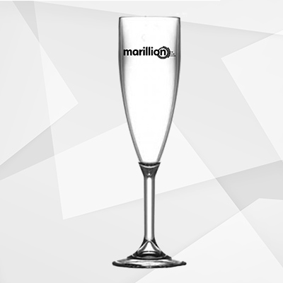 Marillion Logo Champagne Flute