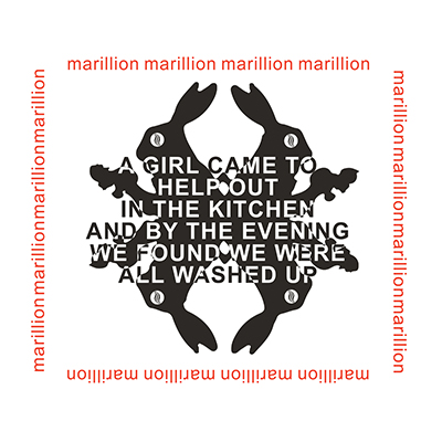 DRILLING HOLES LYRIC TEA TOWEL